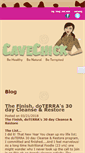Mobile Screenshot of cavechick.com